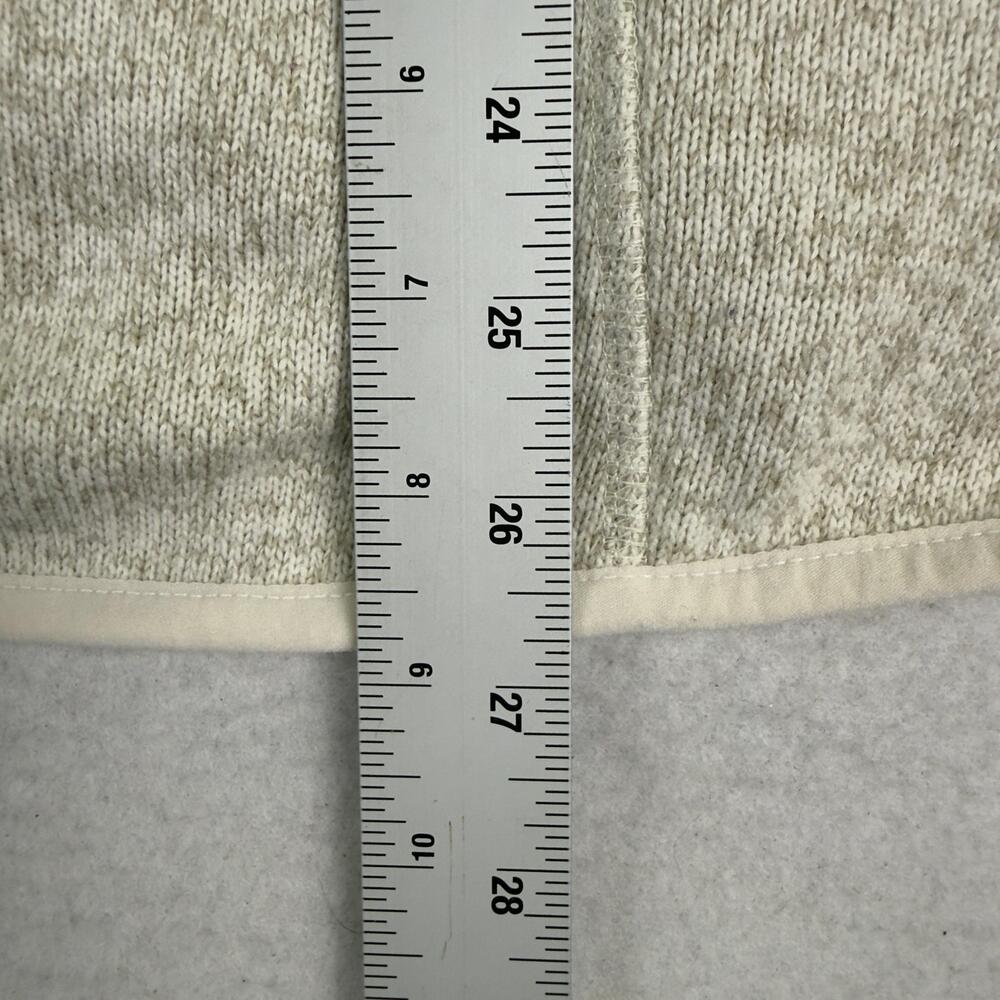 LL BEAN Sweater Fleece Jacket Full Zip Better Sweater Stand Collar Zip Pockets L - Picture 8 of 13